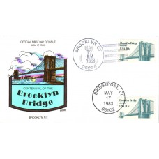 #2041 Brooklyn Bridge Collins FDC