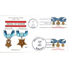 #2045 Medal of Honor Collins FDC