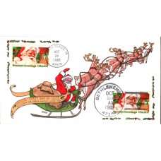 #2064 Santa Claus Collins FDC