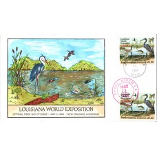 #2086 Louisiana World Expo Collins FDC