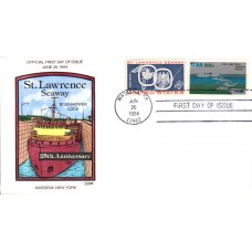 #2091 St. Lawrence Seaway Collins FDC