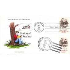 #2106 Nation of Readers Collins FDC