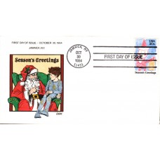 #2108 Santa Claus Collins FDC