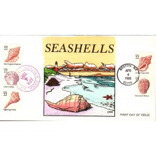 #2117-21 Seashells Collins FDC