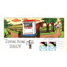 #2150 Envelopes Collins FDC