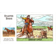 #2155 Quarter Horse Collins FDC