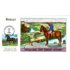 #2156 Morgan Horse Collins FDC