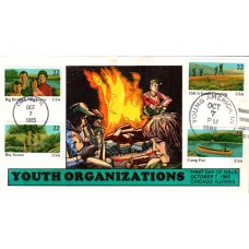 #2160-63 Youth Organizations Collins FDC