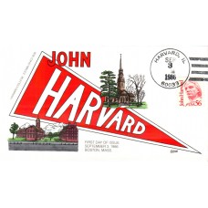 #2190 John Harvard Collins FDC