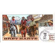 #2196 Bret Harte Collins FDC