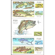 #2205-09 Fish Collins FDC Set