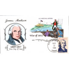 #2216d James Madison Collins FDC