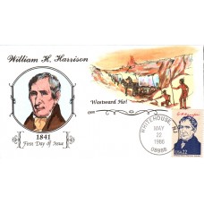 #2216i William Harrison Collins FDC