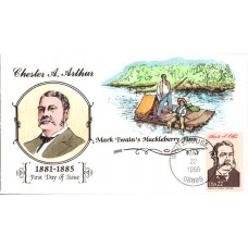 #2218c Chester Arthur Collins FDC