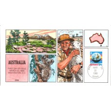 #2277 E - Earth - Australia Collins FDC