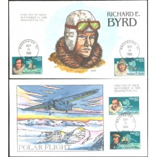 #2386-89 Antarctic Explorers Collins FDC Set