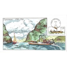 #2405 Steamboat Experiment Collins FDC 