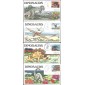 #2422-25 Dinosaurs Collins FDC Set