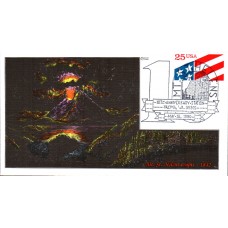 #2475 US Flag - Mt. St. Helens Collins FDC