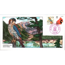 #2476 American Kestrel Collins FDC