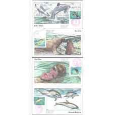 #2508-11 Sea Creatures Collins FDC Set