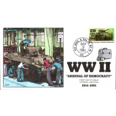 #2559e Arsenal of Democracy Collins FDC