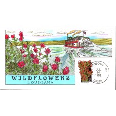 #2647 Louisiana Wildflowers Collins FDC