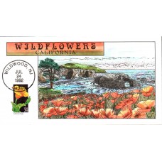 #2651 California Wildflowers Collins FDC