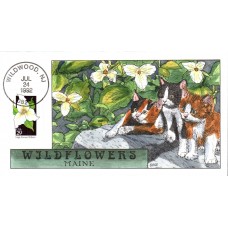 #2652 Maine Wildflowers Collins FDC