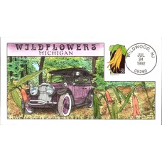 #2662 Michigan Wildflowers Collins FDC