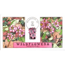 #2677 Missouri Wildflowers Collins FDC