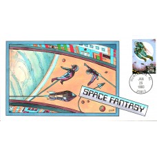 #2743 Space Fantasy Collins FDC