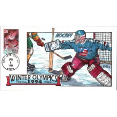 #2811 Ice Hockey Collins FDC