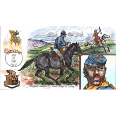 #2818 Buffalo Soldiers Collins FDC