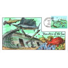 #2864 Wonders of the Sea Collins FDC