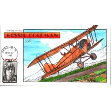 #2956 Bessie Coleman Collins FDC