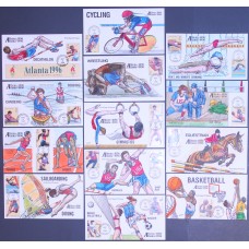 #3068 Atlanta Olympics Collins FDC Set