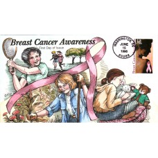 #3081 Breast Cancer Awareness Collins FDC