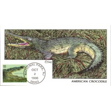 #3105d American Crocodile Collins FDC