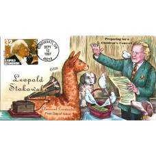 #3158 Leopold Stokowski Collins FDC