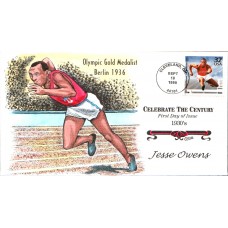 #3185j Jesse Owens Collins FDC