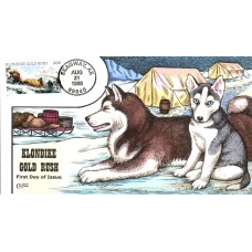 #3235 Klondike Gold Rush Collins FDC