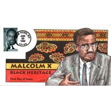 #3273 Malcolm X Collins FDC