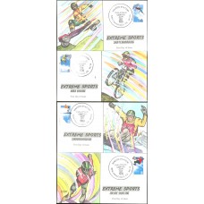 #3321-24 Xtreme Sports Collins FDC Set