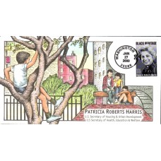 #3371 Patricia Roberts Harris Collins FDC