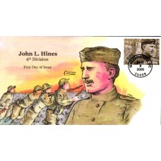 #3393 John L. Hines Collins FDC