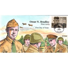 #3394 Omar N. Bradley Collins FDC