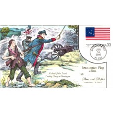 #3403l Bennington Flag Collins FDC