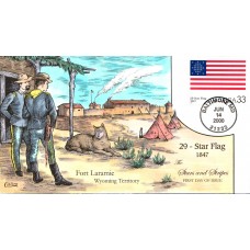 #3403n 29-Star Flag Collins FDC