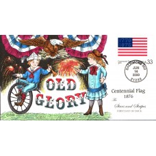 #3403p Centennial Flag Collins FDC